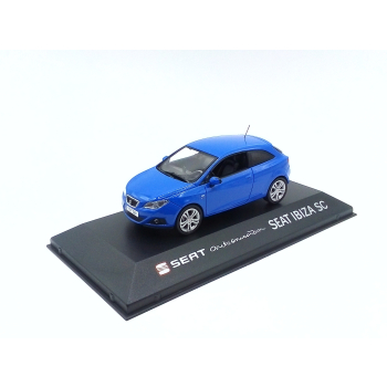 Seat Ibiza SC 3-door blue - skala 1:43 - Fischer